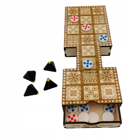 Królewska Gra z UR starożytna gra planszowa Gra 20 pól The Royal Game of Ur