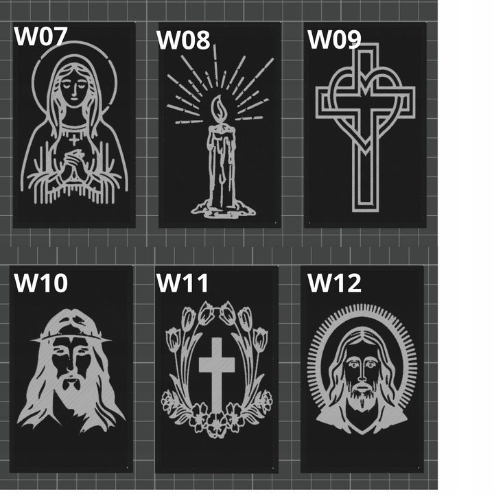 Znicz z własnym zdjęciem Personalizowany znicz