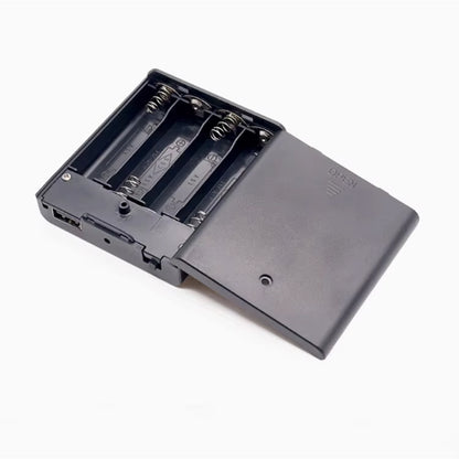 Koszyk na Akumulator Baterie AA R6 Awaryjny POWERBANK USB