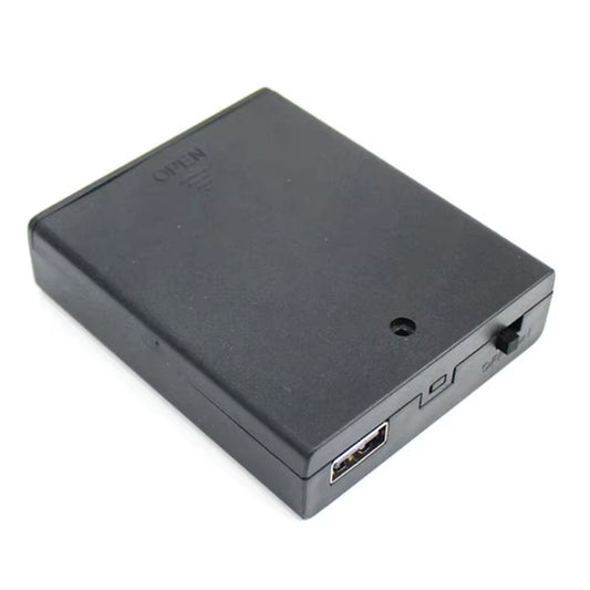 Koszyk na Akumulator Baterie AA R6 Awaryjny POWERBANK USB
