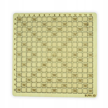 Gra drewniana SŁOWA jak SCRABBLE